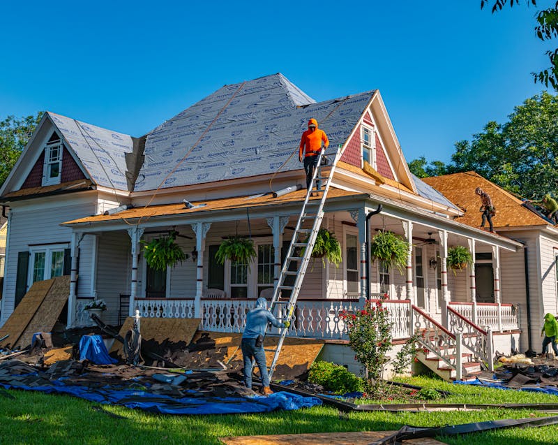 a home being renovated